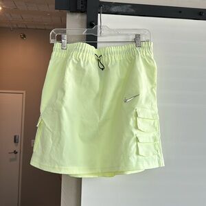Lime green/yellow golf skirt